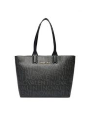 Valentino Torebka Regina Re VBS9IS01 Czarny. Czarne torebki klasyczne Valentino, bez wzorów, ze skóry, bez dodatków. Za 609.99 zł.