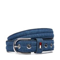 Pasek Damski Tommy Jeans. Niebieskie paski Tommy Jeans, bez wzorów, z denimu. Za 239.99 zł.