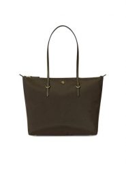 LAUREN RALPH LAUREN Torebka 431916737053 Zielony. Zielone shopper Lauren Ralph Lauren, bez wzorów, z materiału, bez dodatków. Za 639.99 zł.