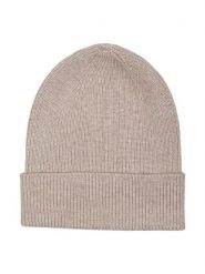 ONLY Czapka w kolorze beżowym rozmiar: onesize. Brązowe czapki Only, bez wzorów, z materiału. Za 50.24 zł.