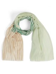 Soyaconcept® Szalik - SC-Canna Kobiety zielony|biały|beżowy, ONE SIZE. Białe szaliki bez wzorów, eleganckie. Za 79.95 zł.