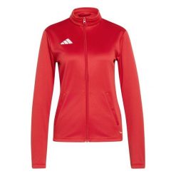 Bluza damska adidas Entrada Track. Białe bluzy Adidas, bez wzorów, bez kaptura. Za 121.99 zł.