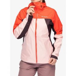 Kurtka przeciwdeszczowa damska Columbia Inner Limits IV Jacket. Czerwone kurtki sportowe Columbia, xs, bez wzorów, bez kaptura, trekkingowe. Za 524.99 zł.