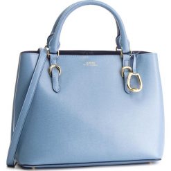 Torebka LAUREN RALPH LAUREN - Bennington 431693831014 Blu Mst/Na. Niebieskie torebki klasyczne Lauren Ralph Lauren, bez wzorów, ze skóry, bez dodatków. W wyprzedaży za 709.00 zł.