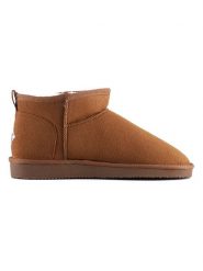 ISLAND BOOT Botki zimowe "Miley" w kolorze jasnobrązowym rozmiar: 38. Brązowe botki Island Boot, na zimę, bez wzorów, z materiału, bez obcasa, bez zapięcia. Za 181.33 zł.