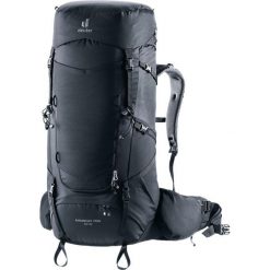 DEUTER Plecak trekkingowy Aircontact Core 60+10 black. Czarne plecaki Deuter, bez wzorów. Za 1,059.00 zł.