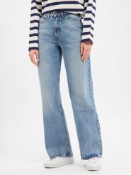 HUGO Dżinsy typu boyfriend - 937_14 Kobiety Bawełna niebieski jednolity, 28-32. Niebieskie jeansy Hugo, s, bez wzorów. Za 649.95 zł.