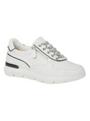 HASSIA Skórzane sneakersy "Bordeaux" w kolorze białym rozmiar: 42. Białe trampki HASSIA, bez wzorów, bez zapięcia. Za 404.99 zł.