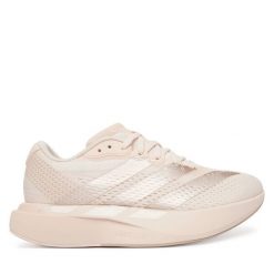 Buty do biegania adidas. Czerwone obuwie sportowe Adidas, bez zapięcia, do biegania. Za 439.99 zł.