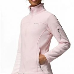 Bluza Columbia Fast Trek Ii Różowa. Czerwone bluzy sportowe Columbia, l, bez wzorów, z tkaniny, bez kaptura. Za 298.91 zł.