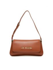 LOVE MOSCHINO Torebka JC4058PP1NLO0312 Brązowy. Brązowe torebki klasyczne Love Moschino, bez wzorów, ze skóry, bez dodatków. Za 749.99 zł.