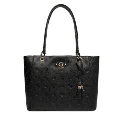 Torebka Guess. Czarne torebki klasyczne Guess, z aplikacjami, bez dodatków. Za 679.99 zł.