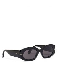 Tom Ford Okulary przeciwsłoneczne Cielle FT1187 01A Czarny. Czarne okulary przeciwsłoneczne Tom Ford, bez wzorów, z tworzywa sztucznego. Za 1,149.00 zł.