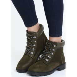 Zielone Traperki Autumn Breaker. Zielone trapery i śniegowce Born2be. Za 119.99 zł.
