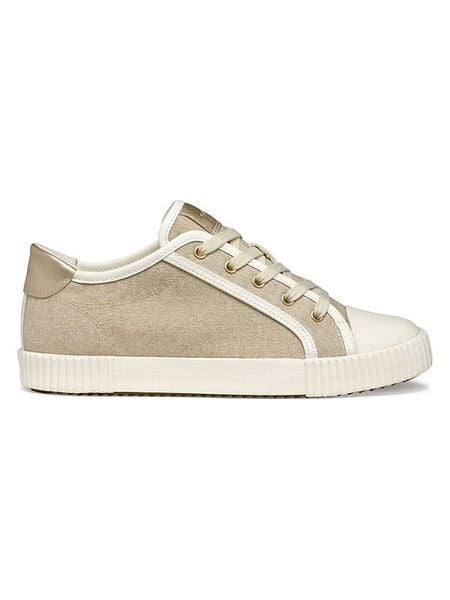 Geox Sneakersy "Blomiee" w kolorze beżowym rozmiar: 37. Brązowe trampki Geox, bez wzorów, bez zapięcia. Za 219.95 zł.
