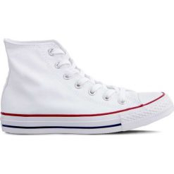 Białe Stylowe Wysokie Trampki Converse All Star M7650. Białe trampki Molly.pl, bez wzorów, z gumy, bez zapięcia. Za 299.00 zł.