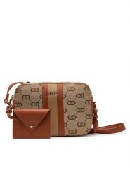 Liu Jo Torebka M Camera Case AA5159 T3846 Brązowy. Brązowe listonoszki Liu Jo, bez wzorów, z materiału, bez dodatków. Za 339.99 zł.