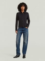 G-Star Dżinsy - Regular fit - w kolorze niebieskim rozmiar: W24/L/28. Niebieskie jeansy G-Star, l, z aplikacjami, z podwyższonym stanem. Za 304.95 zł.
