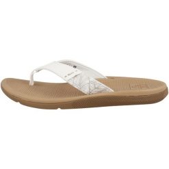 Damskie japonki Reef. Brązowe klapki Reef, bez wzorów, z materiału, bez obcasa. Za 455.99 zł.