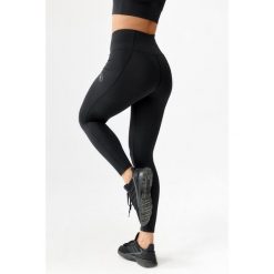 Getry damskie legginsy sportowe szybkoschnące fitness Rough Radical Hamptons. Czarne obuwie sportowe ROUGH RADICAL, bez zapięcia, na fitness i siłownię. W wyprzedaży za 144.41 zł.