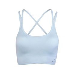 Bezszwowy Stanik Sportowy Shape Up BeShaped. Niebieskie bielizna sportowa BESHAPED, xs, bez wzorów, z nylonu. W wyprzedaży za 152.15 zł.