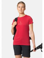Odlo Koszulka "Kumano Trees" w kolorze czerwonym rozmiar: XL. Czerwone koszulki sportowe Odlo, bez wzorów, z materiału, bez ramiączek. Za 127.65 zł.