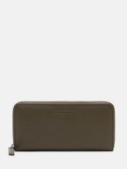 Liebeskind Berlin Skórzany portfel w kolorze khaki - 19 x 9 x 2 cm rozmiar: onesize. Brązowe portfele Liebeskind Berlin, bez wzorów, z materiału. Za 319.13 zł.