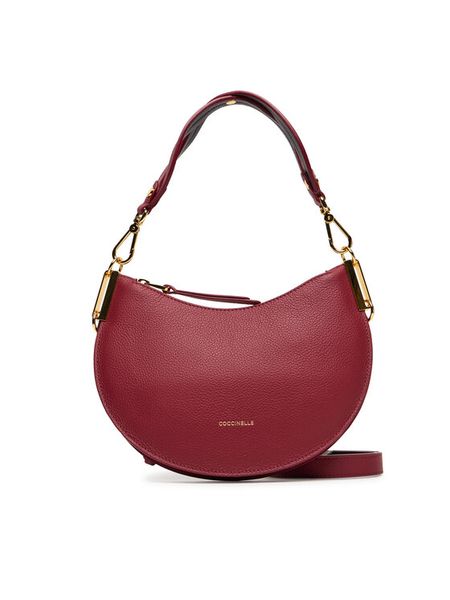 Coccinelle Torebka QKF Coccinellesunup E1 QKF 13 03 01 Bordowy. Czerwone torebki klasyczne Coccinelle, bez wzorów, ze skóry, bez dodatków. Za 979.00 zł.