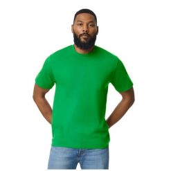 Koszulka Unisex Dla Dorosłych Softstyle Midweight. Zielone bluzki GILDAN, xl, bez wzorów, sportowe, bez kołnierzyka, bez ramiączek. Za 55.99 zł.