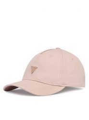 Guess Czapka z daszkiem AW5608 COT01 Różowy jasny. Czerwone czapki Guess, z aplikacjami, z bawełny. Za 154.99 zł.