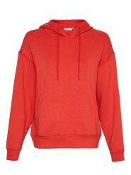 MOSS COPENHAGEN Bluza w kolorze czerwonym rozmiar: XS/S. Czerwone bluzy Moss Copenhagen, s, bez wzorów, z wiskozy, z kapturem. Za 131.74 zł.