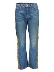 Pinko Dżinsy - Comfort fit - w kolorze niebieskim rozmiar: 26. Niebieskie jeansy Pinko, z aplikacjami. Za 352.21 zł.