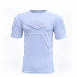 Warstwa bazowa z krótkim rękawem z ochraniaczami Lupos XS. Białe bielizna sportowa LUPOS, xs, bez wzorów. Za 192.53 zł.