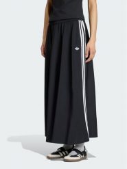 Adidas Spódnica midi FIREBIRD Czarny Loose Fit. Czarne spódnice Adidas, s, bez wzorów, midi. Za 279.99 zł.