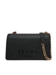 Liu Jo Torebka AA6056 ES029 Czarny. Czarne torebki klasyczne Liu Jo, bez wzorów, ze skóry, bez dodatków. Za 599.99 zł.