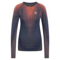 Bluza termoaktywna damska ODLO Blackcomb Eco. Czerwone bielizna sportowa Odlo, na zimę, l, bez wzorów, bez kaptura. Za 309.99 zł.