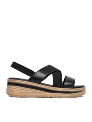 Lasocki Sandały CEO-WI16-3292-01 Czarny. Czarne sandały Lasocki, bez wzorów, ze skóry, bez obcasa, na koturnie, bez zapięcia. Za 179.99 zł.
