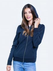BIG STAR Bluza w kolorze granatowym rozmiar: S. Niebieskie bluzy sportowe Big Star, s, bez wzorów, bez kaptura. Za 119.12 zł.