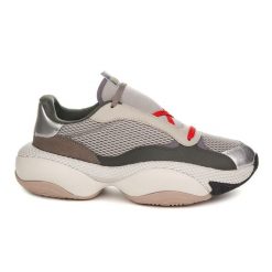 PUMA Alteration Silver Limestone ZLN 0561. Brązowe obuwie sportowe Puma, bez zapięcia. Za 358.99 zł.