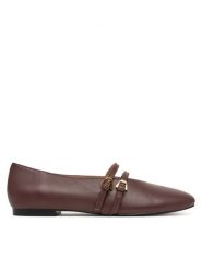 Coccinelle Baleriny Coccinellerisako Smooth E4 U6F 19 01 01 Brązowy. Brązowe baleriny Coccinelle, bez wzorów, ze skóry, bez obcasa. Za 899.99 zł.