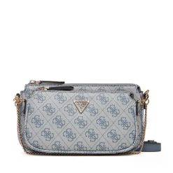 Torebka Guess. Niebieskie listonoszki Guess, z aplikacjami, bez dodatków. Za 469.99 zł.