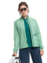 Schöffel Kurtka funkcyjna "Val Bavona" w kolorze miętowym rozmiar: 52. Zielone kurtki sportowe Schöffel, bez wzorów, bez kaptura, outdoorowe. Za 506.32 zł.