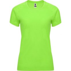 Damska Koszulka Sportowa Z Krótkim Rękawem Bahrain. Zielone koszulki sportowe ROLY, bez wzorów, bez ramiączek, trekkingowe. Za 44.99 zł.