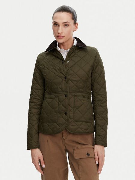 Barbour Kurtka przejściowa Deveron LQU1012OL51 Zielony Regular Fit. Zielone kurtki Barbour, bez wzorów, z syntetyku, bez kaptura. Za 764.99 zł.
