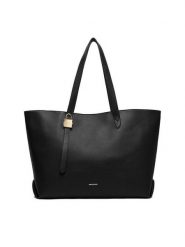 GINO ROSSI Torebka CEO-MAYA-KY176 Czarny. Czarne shopper Gino Rossi, bez wzorów, ze skóry, bez dodatków. Za 329.99 zł.