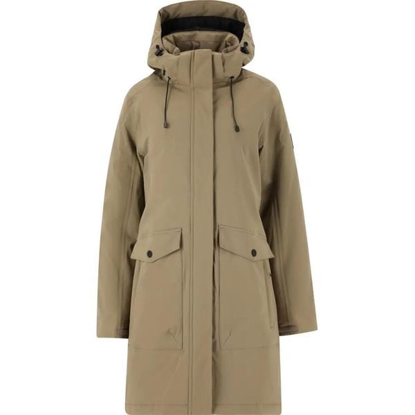 Parka dla kobiet Whistler Algoma. Brązowe parki Whistler, z poliesteru, eleganckie, bez kaptura. Za 489.00 zł.