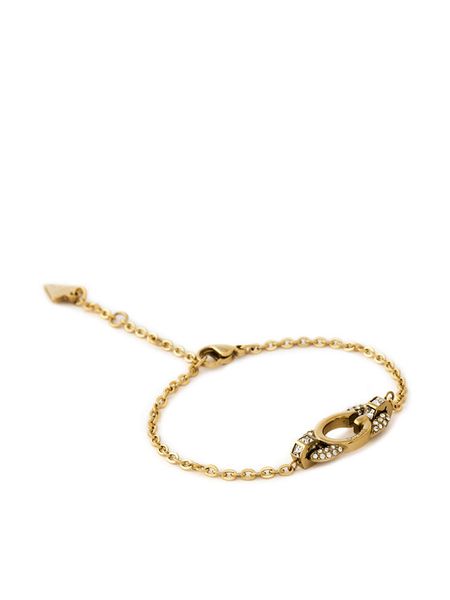 Guess Bransoletka JUBB04 510JW Złoty. Żółte bransoletki Guess, metalowe. Za 149.99 zł.