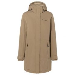 Parka dla kobiet VAUDE Skomer Wool II. Brązowe parki Vaude, sportowe, bez kaptura. Za 1,530.50 zł.