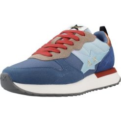 Buty SUN68 SCPZ45216 Niebieski. Niebieskie trekkingi SUN68, ze skóry, na fitness i siłownię. Za 334.99 zł.