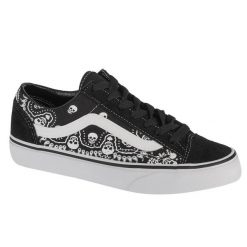 Buty sportowe Sneakersy unisex, Vans Bandana Style 36. Czarne obuwie sportowe Vans, na wiosnę, bez zapięcia, trekkingowe. Za 199.99 zł.